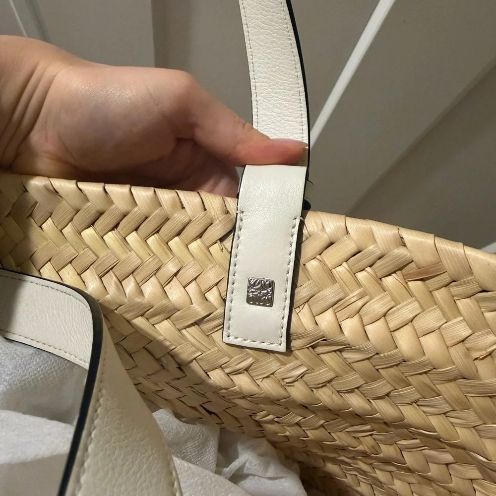 Loewe White Basket Bag - Picture 3 of 3